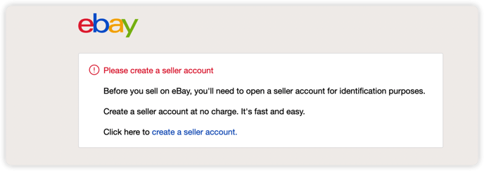 Seller Error store